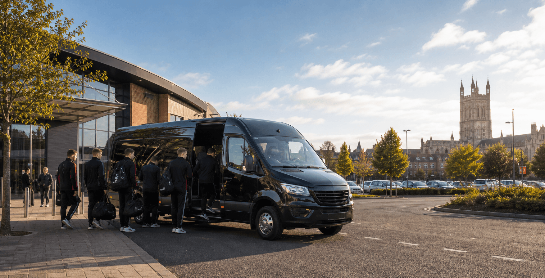 Self-drive minibus available for group travel in Gloucester