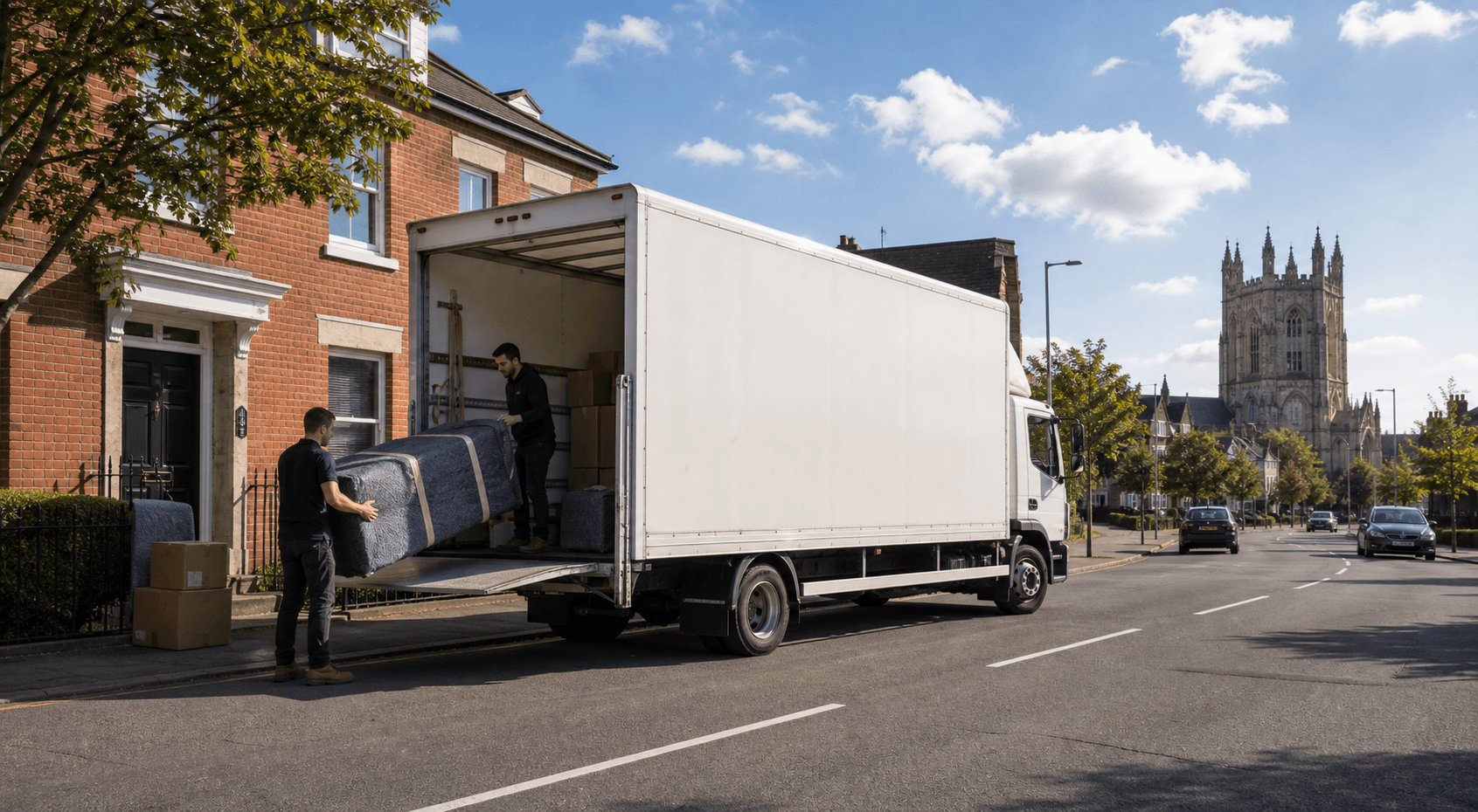 Self-drive truck available for heavier transport in Gloucester