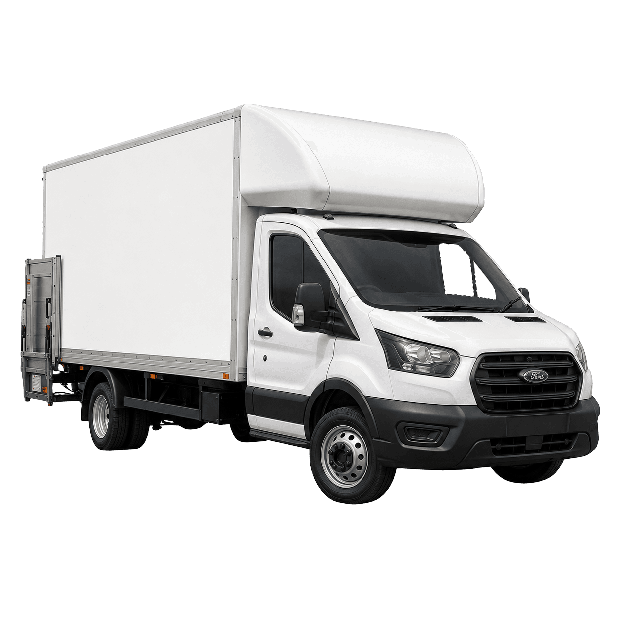 Luton box van with tail lift for moves in Gloucester